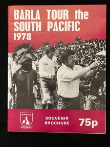 Rugby League BARLA Tour the South Pacific 1978 Souvenir Broschüre - Bild 1 von 1