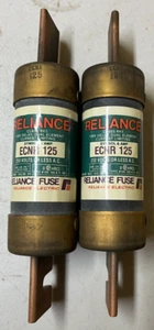 Reliance ECNR 125 fuses 125 Amp 250 Volt - Picture 1 of 4