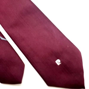 Pierre Cardin Polyester Tie Purple Short Skinny - Picture 1 of 6