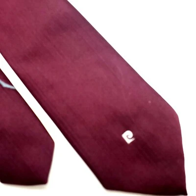 Pierre Cardin Polyester Tie Purple Short Skinny - Image 1 of 4