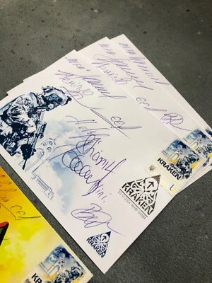 🇺🇦 unit "KRAKEN" New signed FDC+Postcard 2024 limited edition - Image 1 of 4