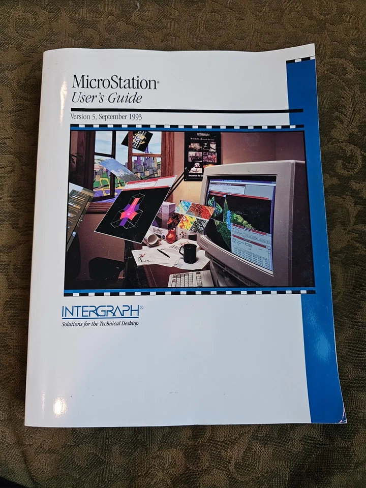 MicroStation 1993 User's Guide Version 5 Bentley  1993 - Image 1 of 3