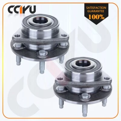 Pair Front Wheel Hub Bearings Assembly Fits Chevrolet Cruze 2011-2015 15" Wheels - Image 1 of 4