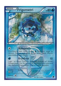 Pokemon Schwarz&Weiss - Plasma-Frost 30/116 - Frigometri Deutsch - Bild 1 von 1