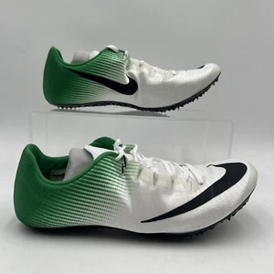 Nike Men's Size 12 Zoom Superfly Elite 1 Oregon Ducks PE Green Spikes 920764 103 - Picture 1 of 8