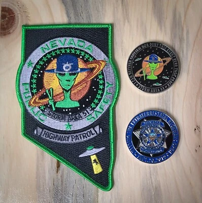 NHP Storm Area 51 9/20/19 Patch And Coin Buy It Now Special!!  - Image 1 of 2