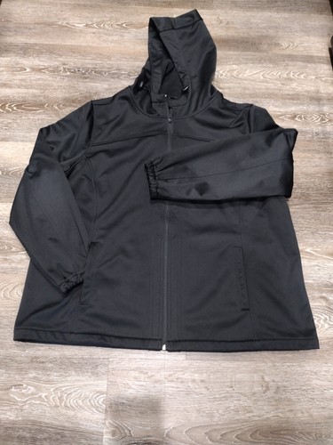 VETEMENTS Felpa con cappuccio Totes Windbreaker Giacca Pile Pile Pile Full Zip Uomo XL Nero Cordiniere