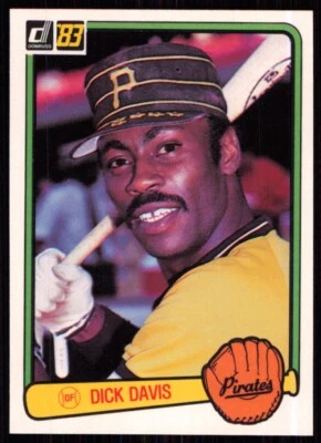 1983 Donruss Dick Davis Pittsburgh Pirates #647 - Image 1 of 2