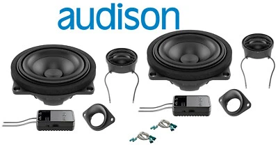 Audison APBMW K4E 2-Wege Frontsystem BMW X5 Typ F15 ab2013 Fronttür Lautsprecher - Bild 1 von 4
