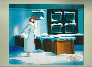 TEENAGE MUTANT NINJA TURTLES Rare Production Animation Cel APRIL O'NEIL C of A - Picture 1 of 4