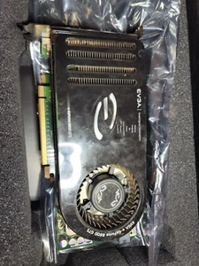 EVGA NVidia e-GeForce 8800 GTS PCI-e 320MB GPU Graphic Card (WORKS) - Picture 1 of 4