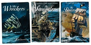 Complete Series Set HIGH SEAS TRILOGY Books IAIN LAWRENCE Buccaneers Smugglers + - Picture 1 of 2
