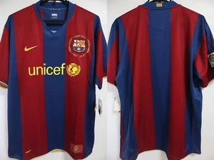 2007-2008 FC Barcelona Barca FCB Jersey Shirt Camiseta Home unicef NIKE XL BNWT - Picture 1 of 14