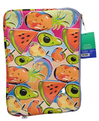 Tabitha Brown Target 10"x14" Tech Sleeve - Laptop/Tablet/Colorful Fruit - NEW - Image 1 of 4