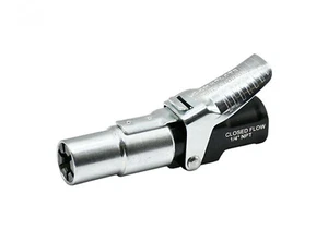 Lock N Flate Luftfutter - geschlossen 1/4 NPT Reifenpumpe Ventil LKW Mäher Traktor - Bild 1 von 1