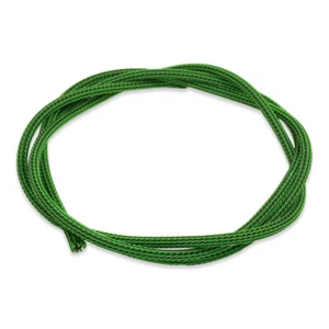 Gewebeschlauch,Geflechtschlauch, PET Kabelschutz für Kabel Grün-SW Ø 3,2mm 100cm - Bild 1 von 1