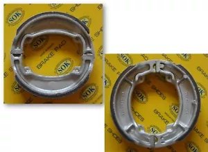 FRONT&REAR BRAKE SHOES fit YAMAHA AT1 AT2 AT3 125 CT1 100 CT2 CT3 175 1969-1973 - Foto 1 di 1