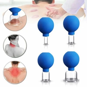 Cupping Therapy Set Profession Silicone Suction Myofascial Massage Pain Relief - Picture 1 of 22