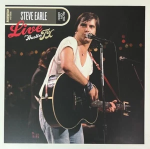 Steve Earle - Live From Austin TX - 2 x LP Black Vinyl Album SEALED New Record - Picture 1 of 2