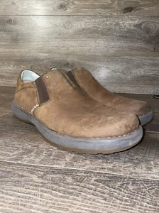 DR MARTENS JARVIS MENS LEATHER Slip On BROWN SHOES SIZE 12 Uk 11 46 - Picture 1 of 14