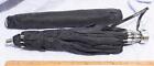 Vintage Black Unisex Umbrella mv