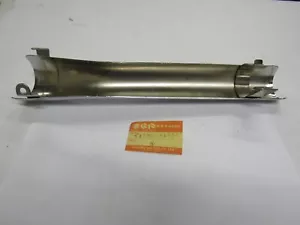 SUZUKI GS550 GS650 NEW GENUINE EXHAUST MUFFLER COVER LEFT CHROME 14790-34500 - Picture 1 of 2