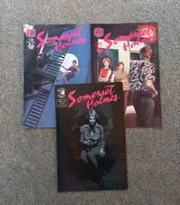 Somerset Holmes Comics # 3,4,5 Pacific Comics 1984 - Picture 1 of 5