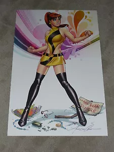 LBCC Amanda Connor 2012 - impresión artística de espectro de seda firmada y muy limitada - Imagen 1 de 1