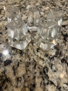 Kronleuchter Leuchte Prisma hängend Tropfen Bling 5x Designer  - Bild 1 von 9