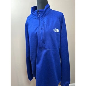 The North Face Herren Pullover Jacke XL Blau Quarter Zip Langarm - Bild 1 von 8