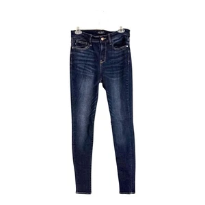Judy Blue High Rise Skinny Jeans Dark Wash Damen 5/27 Stretch Denim - Bild 1 von 9