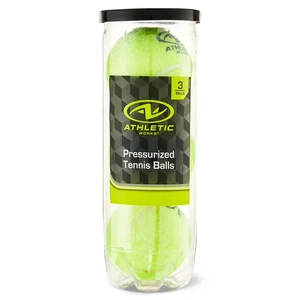 Athletic Works Pressurized Tennis Balls, 3-Pack, All Court Use Free Shipping - Picture 1 of 6