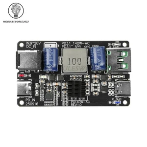PD 140W High-power DC Buck Fast Charging Board Type-C USB Charger Full Protocol - Picture 1 of 23