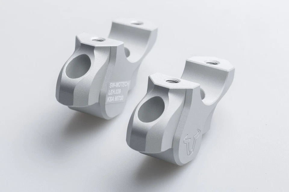 Lenkerverlegung H=32 mm. Verlegung um 20 mm. Silbern. BMW-Modelle. - Bild 1 von 1