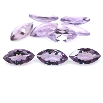 13,77 CT. 9 piezas amatista rosa marquesa de Brasil sin calefacción Foto 1 de 4