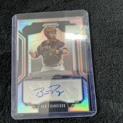 Prizm Baseball 2025 - Legendary Auto Buster Posey Foto 1 de 2