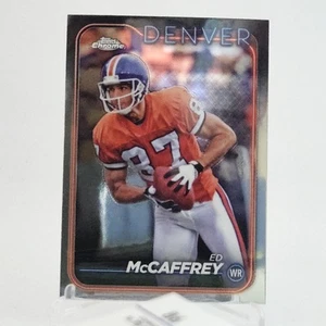 2024 Topps Chrome - Ed McCaffrey #63 Refractor - Picture 1 of 2
