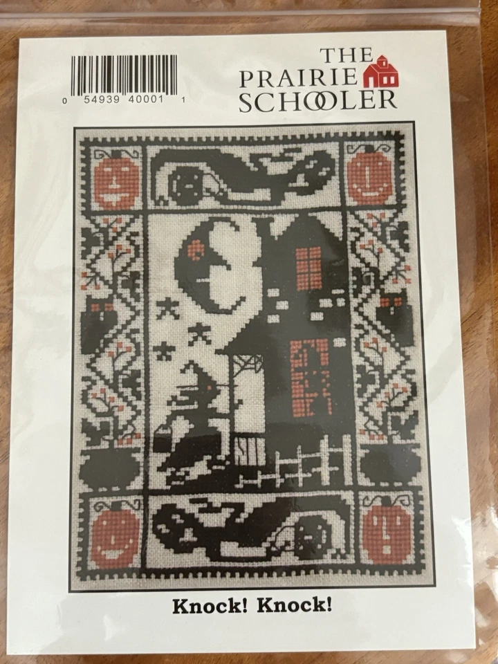 The Prairie Schooler KNOCK! KNOCK! Cross Stitch Pattern - Image 1 of 1
