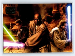 MACE INDU OBI-WAN ANAKIN SKYWALKER 2018 Star Wars Galaxy Battle Arena Green #78 - Picture 1 of 2