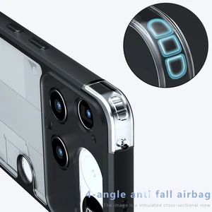 Funda para teléfono For Nothing (3), negra mate parachoques antideslizante cubierta de goma suave - Imagen 1 de 16