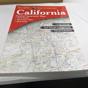 California Atlas and Gazetteer by DeLorme (2008, Map, Other) - Afbeelding 1 van 6