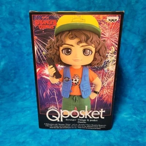 Neu im Karton Q Posket Stranger Things Dustin Bandai Banpresto Figur Spielzeug - Bild 1 von 5