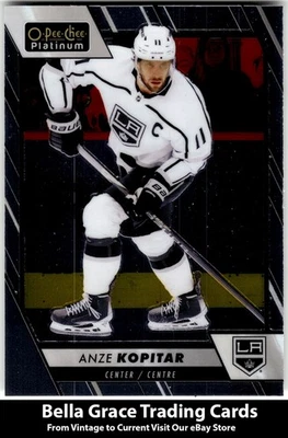 2023-24 O-Pee-Chee Platinum Anze Kopitar #146 Los Angeles Kings NHL Hockey - Image 1 of 2