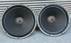 WOOFERS ALTEC LANSING 515B 15 PULGADAS 16 OHM PROBADOS Funcionamiento confirmado desde Japón - Imagen 1 de 7