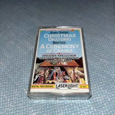 Saint Saens Christmas Oratorio Britten A Ceremony of Carols (Cassette, 1990) - Image 1 of 4