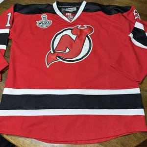 New Jersey Devils Reebok Zajac Trikot 2012 Stanley Cup 56 Fight Strap signiert - Bild 1 von 17