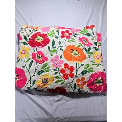 Хлопковое одеяло PB Pottery Barn Nora Poppies King 2007 - Изображение 1 из 4