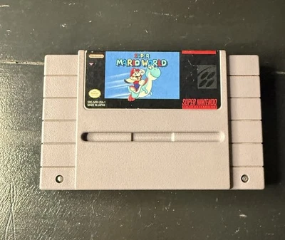 Super Mario Kart -  Super Nintendo SNES Game Cartridge - Image 1 of 3