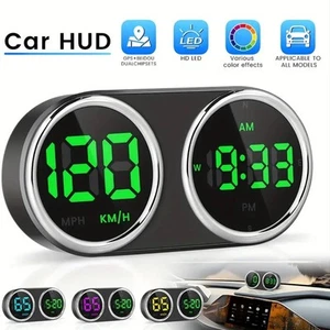 Driving Safety Speedometer HUD Digital Display with Overspeed Alarm for Cars - Picture 1 of 12