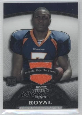 2008 Bowman Sterling /569 Eddie Royal #167 Rookie RC - Image 1 of 2